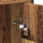 vidaXL Príborník Staré drevo 68 x 35 x 75 cm Kompozitné drevo – Obrázok 7