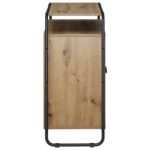vidaXL Komoda Dub artisan 68 x 35 x 75 cm Spracované drevo – Obrázok 5