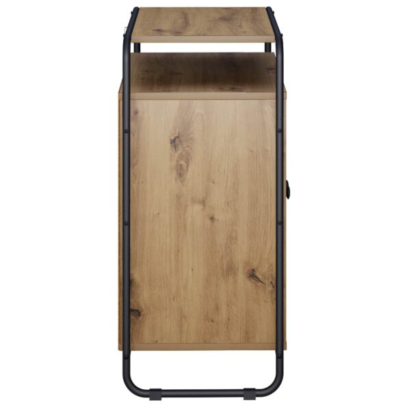 vidaXL Komoda Dub artisan 68 x 35 x 75 cm Spracované drevo – Obrázok 5