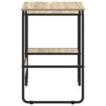 vidaXL Stôl s úložným priestorom Dub sonoma 100 x 50 x 75 cm – Obrázok 4