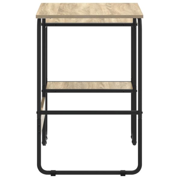 vidaXL Stôl s úložným priestorom Dub sonoma 100 x 50 x 75 cm – Obrázok 4