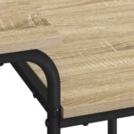 vidaXL Stôl s úložným priestorom Dub sonoma 100 x 50 x 75 cm – Obrázok 6