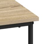 vidaXL Stôl s úložným priestorom Dub sonoma 100 x 50 x 75 cm – Obrázok 7