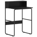 vidaXL Stôl s úložným priestorom Čierny dub 60 x 50 x 91 cm – Obrázok 2
