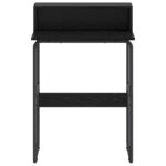 vidaXL Stôl s úložným priestorom Čierny dub 60 x 50 x 91 cm – Obrázok 3