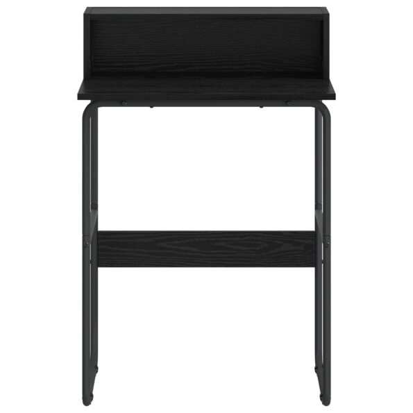 vidaXL Stôl s úložným priestorom Čierny dub 60 x 50 x 91 cm – Obrázok 3