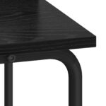 vidaXL Stôl s úložným priestorom Čierny dub 60 x 50 x 91 cm – Obrázok 7