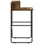 vidaXL Stôl s úložným priestorom Dymový dub 60 x 50 x 91 cm – Obrázok 4