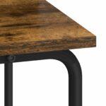vidaXL Stôl s úložným priestorom Dymový dub 60 x 50 x 91 cm – Obrázok 7