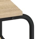 vidaXL Stôl s úložným priestorom Dub sonoma 113,5 x 52 x 75,5 cm – Obrázok 6