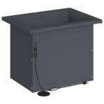 vidaXL Záhradný kvetináč s LED Antracit 30 x 40 x 30 cm Oceľ – Obrázok 6