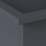 vidaXL Záhradný kvetináč s LED Antracit 30 x 40 x 30 cm Oceľ – Obrázok 8