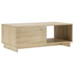 vidaXL Konferenčný stolík Dub sonoma 95 x 50,5 x 35 cm – Obrázok 2