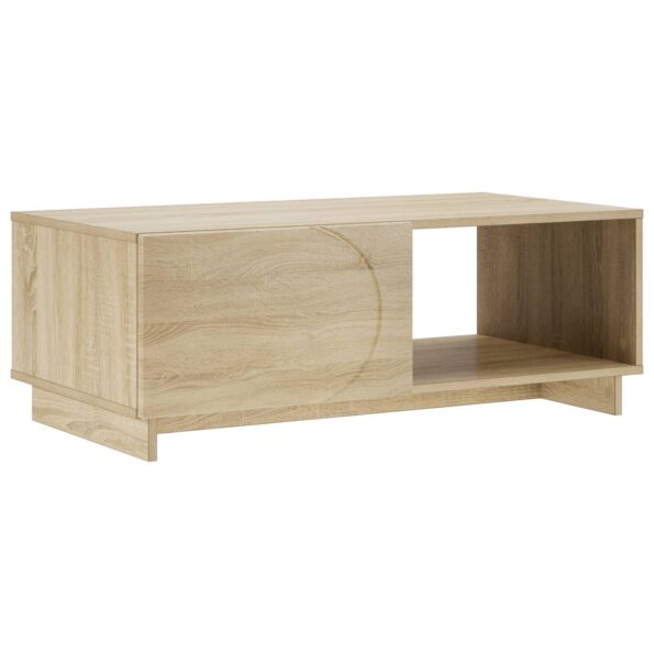 vidaXL Konferenčný stolík Dub sonoma 95 x 50,5 x 35 cm – Obrázok 2