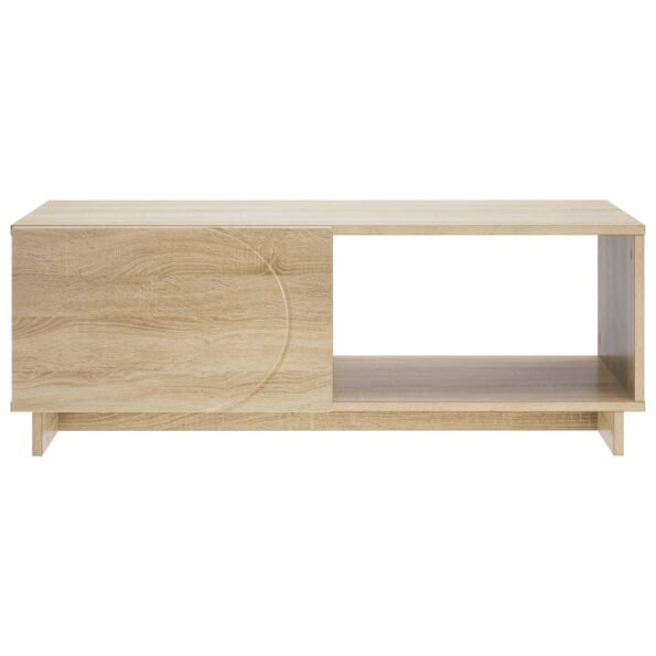 vidaXL Konferenčný stolík Dub sonoma 95 x 50,5 x 35 cm – Obrázok 4