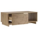 vidaXL Konferenčný stolík Dub artisan 95 x 50,5 x 35 cm – Obrázok 3