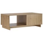vidaXL Konferenčný stolík Dub artisan 95 x 50,5 x 35 cm – Obrázok 6