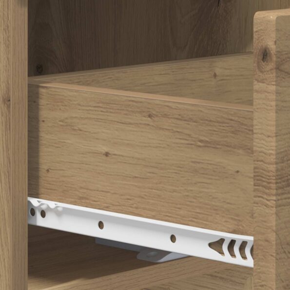 vidaXL Konferenčný stolík Dub artisan 95 x 50,5 x 35 cm – Obrázok 7