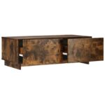 vidaXL Konferenčný stolík Dymový dub 102 x 50,5 x 35 cm – Obrázok 3