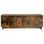 vidaXL Konferenčný stolík Dymový dub 102 x 50,5 x 35 cm – Obrázok 4