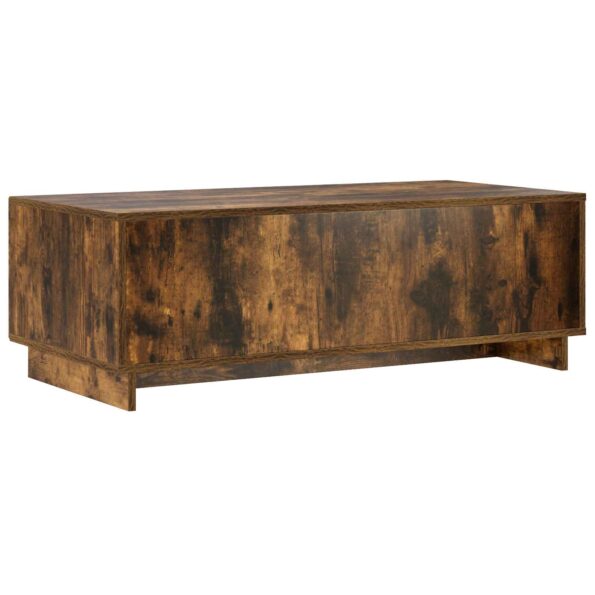 vidaXL Konferenčný stolík Dymový dub 102 x 50,5 x 35 cm – Obrázok 6