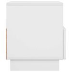vidaXL TV stolík 60 x 34,5 x 40 cm Biela Kompozitné drevo – Obrázok 5