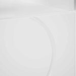 vidaXL TV stolík 60 x 34,5 x 40 cm Biela Kompozitné drevo – Obrázok 7