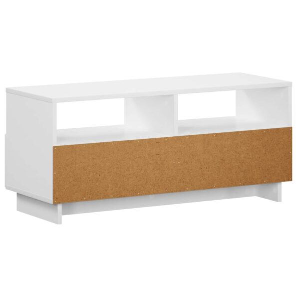 vidaXL TV stolík 90 x 34.5 x 40 cm Biela Kompozitné drevo – Obrázok 6