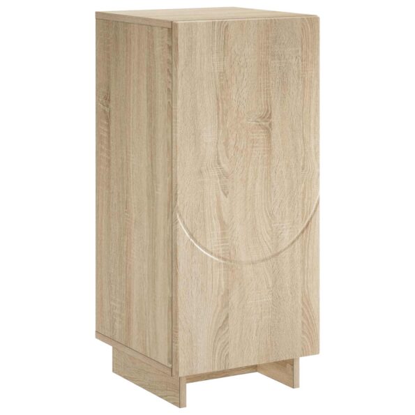 vidaXL Príborník Dub sonoma 33,5 x 34,5 x 75 cm Kompozitné drevo – Obrázok 2