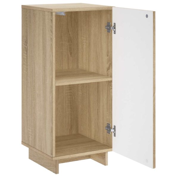 vidaXL Príborník Dub sonoma 33,5 x 34,5 x 75 cm Kompozitné drevo – Obrázok 3