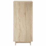 vidaXL Príborník Dub sonoma 33,5 x 34,5 x 75 cm Kompozitné drevo – Obrázok 4