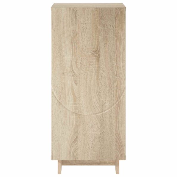 vidaXL Príborník Dub sonoma 33,5 x 34,5 x 75 cm Kompozitné drevo – Obrázok 4