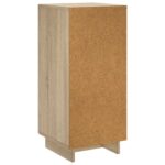 vidaXL Príborník Dub sonoma 33,5 x 34,5 x 75 cm Kompozitné drevo – Obrázok 6