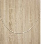 vidaXL Príborník Dub sonoma 33,5 x 34,5 x 75 cm Kompozitné drevo – Obrázok 8