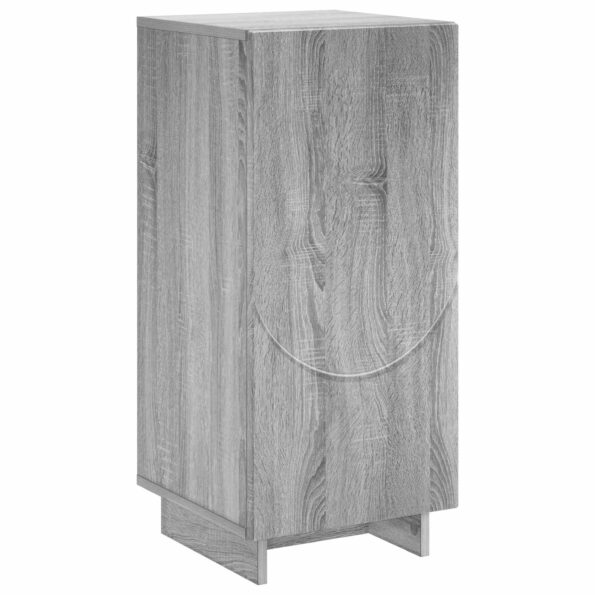 vidaXL Príborník Sivý Sonoma 33,5 x 34,5 x 75 cm Kompozitné drevo – Obrázok 2