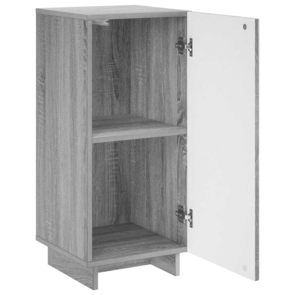 vidaXL Príborník Sivý Sonoma 33,5 x 34,5 x 75 cm Kompozitné drevo – Obrázok 3