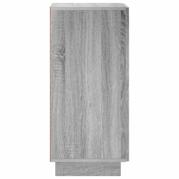 vidaXL Príborník Sivý Sonoma 33,5 x 34,5 x 75 cm Kompozitné drevo – Obrázok 5