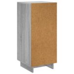 vidaXL Príborník Sivý Sonoma 33,5 x 34,5 x 75 cm Kompozitné drevo – Obrázok 6
