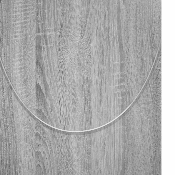 vidaXL Príborník Sivý Sonoma 33,5 x 34,5 x 75 cm Kompozitné drevo – Obrázok 8