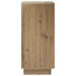 vidaXL Príborník Dub artisan 33,5 x 34,5 x 75 cm Kompozitné drevo – Obrázok 5