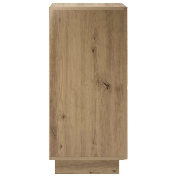 vidaXL Príborník Dub artisan 33,5 x 34,5 x 75 cm Kompozitné drevo – Obrázok 5