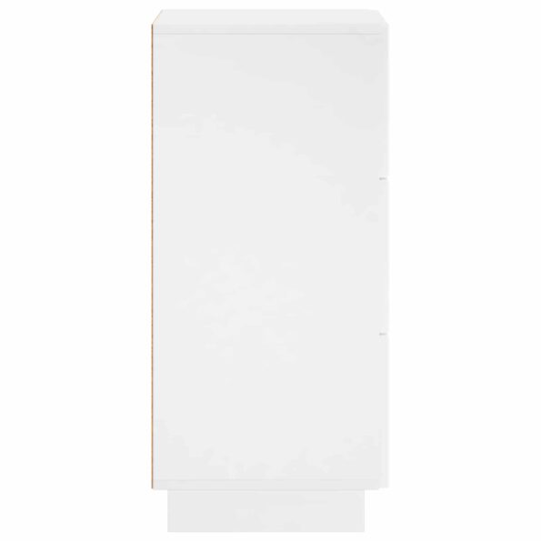 vidaXL Komoda Biela 33.5 x 34.5 x 75 cm Kompozitné drevo – Obrázok 5