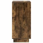vidaXL Komoda Dymový dub 33.5 x 34.5 x 75 cm Kompozitné drevo – Obrázok 5