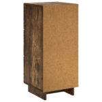 vidaXL Komoda Dymový dub 33.5 x 34.5 x 75 cm Kompozitné drevo – Obrázok 6