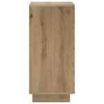 vidaXL Komoda Dub artisan 33.5 x 34.5 x 75 cm Kompozitné drevo – Obrázok 5
