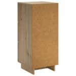 vidaXL Komoda Dub artisan 33.5 x 34.5 x 75 cm Kompozitné drevo – Obrázok 6