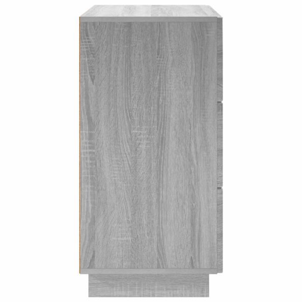 vidaXL Príborník Sivý Sonoma 70 x 38 x 75 cm Spracované drevo – Obrázok 5