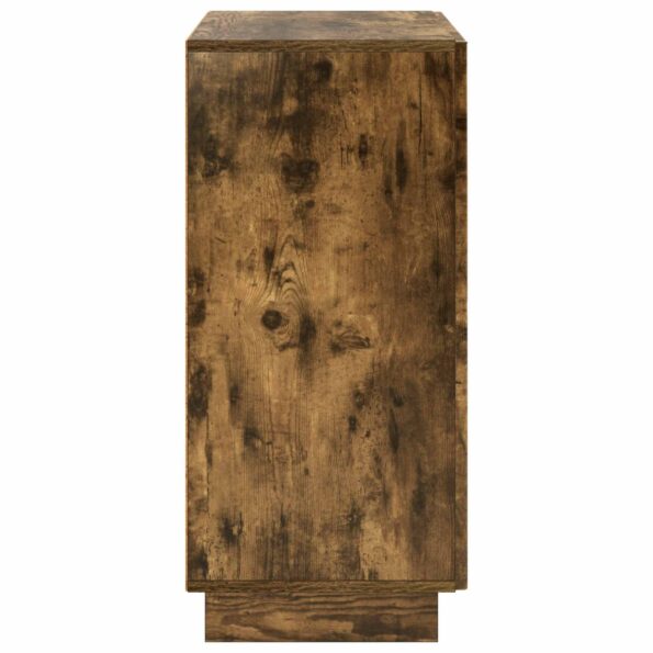 vidaXL Komoda Dymový dub 67 x 34,5 x 75 cm Spracované drevo – Obrázok 5