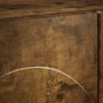 vidaXL TV stolík 90 x 34.5 x 40 cm Dymový dub Spracované drevo – Obrázok 7