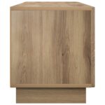 vidaXL TV stolík 140 x 34.5 x 40 cm Dub artisan Spracované drevo – Obrázok 5